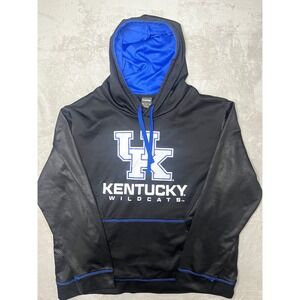 Kentucky Wildcats Black Blue Hoodie Sweatshirt Mens XL NCAA School Spirit